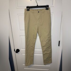 Southern Proper Girls Khaki Chino Pants Uniform School, Size 14